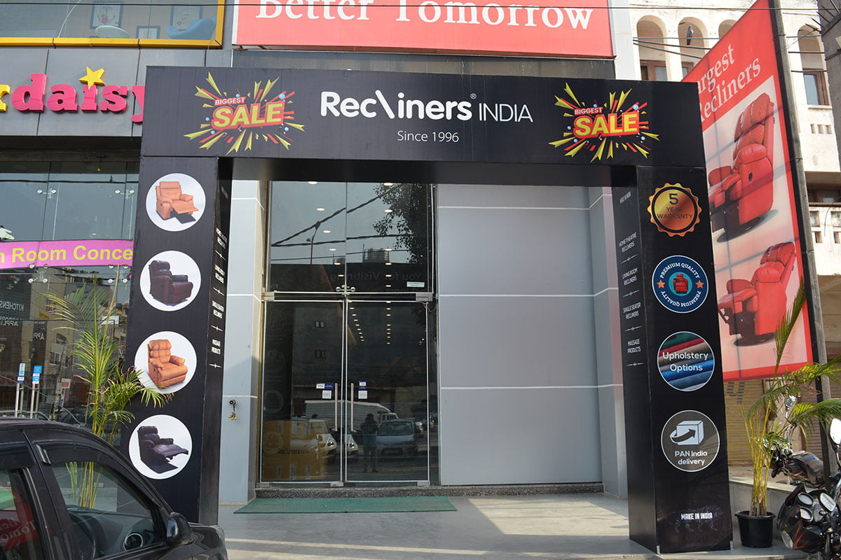 Our Recliner Showroom at Kirti Nagar Delhi