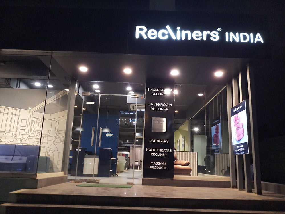 Our Recliner Showroom in Bangalore