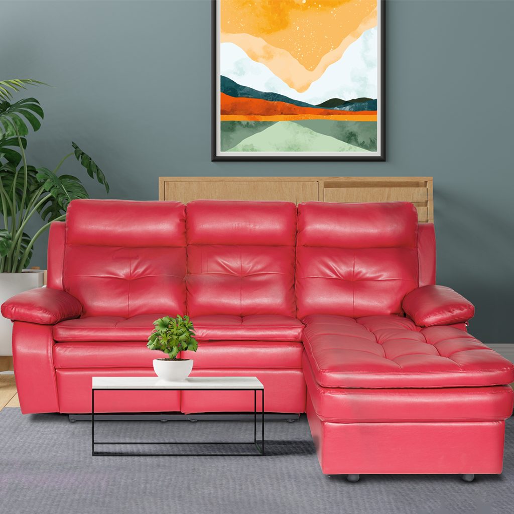 Sectional Recliner with Lounger Sofa Style299IC