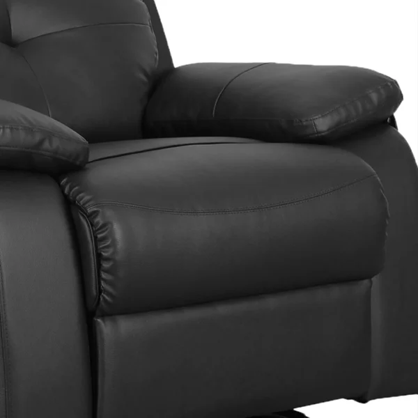Single Seater Black Recliner Chair - Ohio