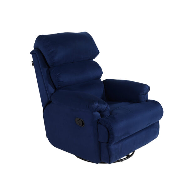 Single Seater Blue Recliner Chair Style-163
