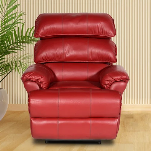 Single Seater Leather Recliner Chair Style-208
