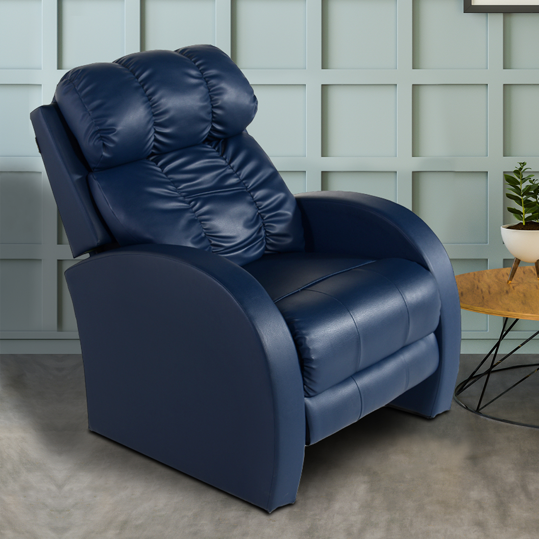 Single Seater Pushback Recliner Chair Style-R3