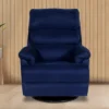 Single Seater Recliner Chair - Blue Style-163
