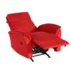 Single Seater Recliner Chair Red Style 575