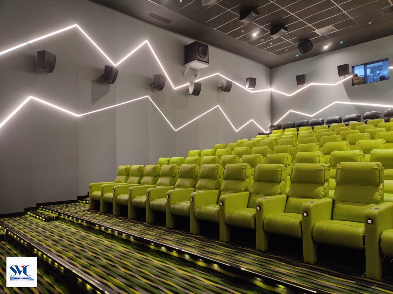 Slider Installed In SVC Cinema Kurnool