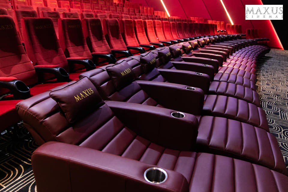 Cinema recliner seat in Mumbai, Style Belfort Lounger installed at Maxus Cinema Mumbai