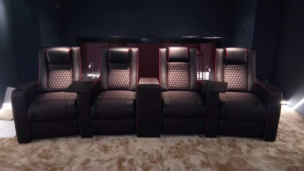 home theater recliner projects