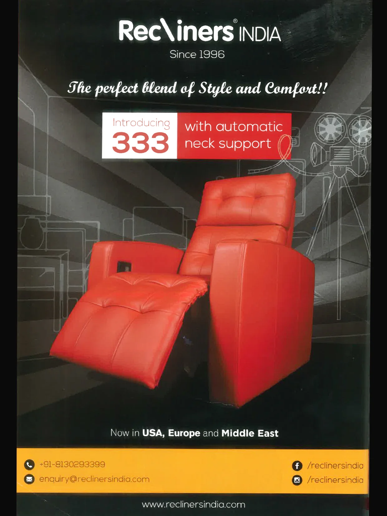 Reclines India Home Theater Recliner