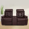 Tango Two Seater Console Recliner Sofa