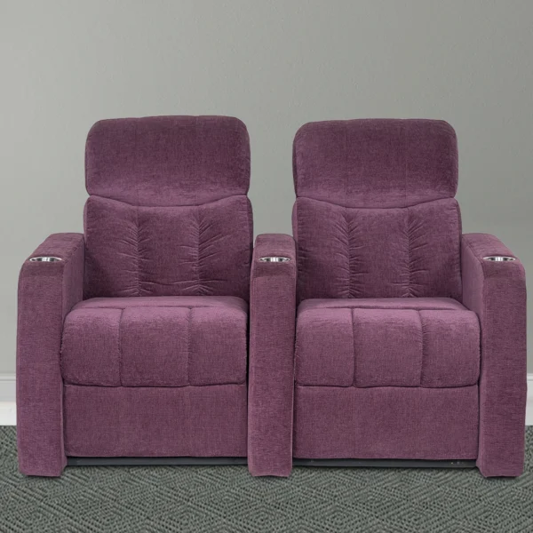 2 Seater Home Theater Recliner Seat Style-086