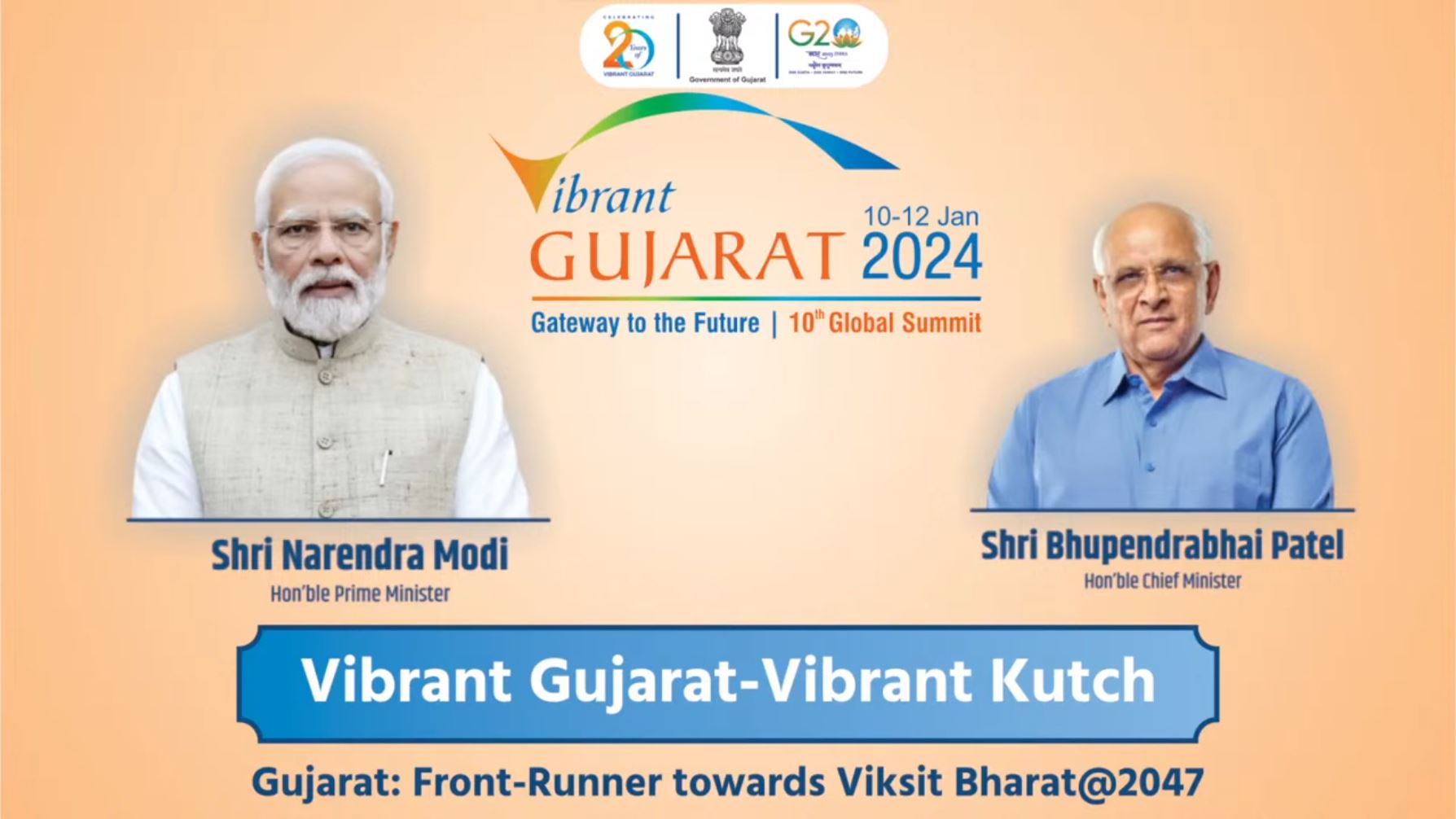 Recliners India CEO Shri Neeraj Bansal had the honor of representing us at the prestigious Vibrant Gujarat and Vibrant Kutch event in Gujarat