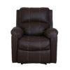 Single Seater Manual Recliner Chair - Spino Brown