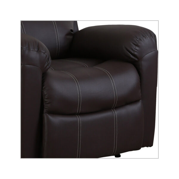 Single Seater Manual Recliner Chair - Spino Brown
