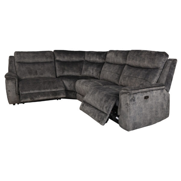 Sectional Recliner with Lounger - Royal TV Set