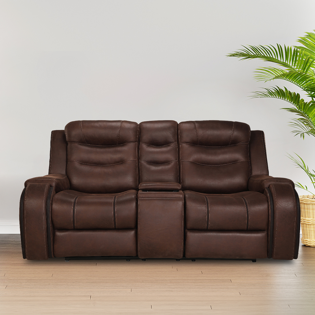 Two seater motorized recliner sofa - Silk