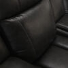 Two seater motorized recliner sofa with console – Adge 8