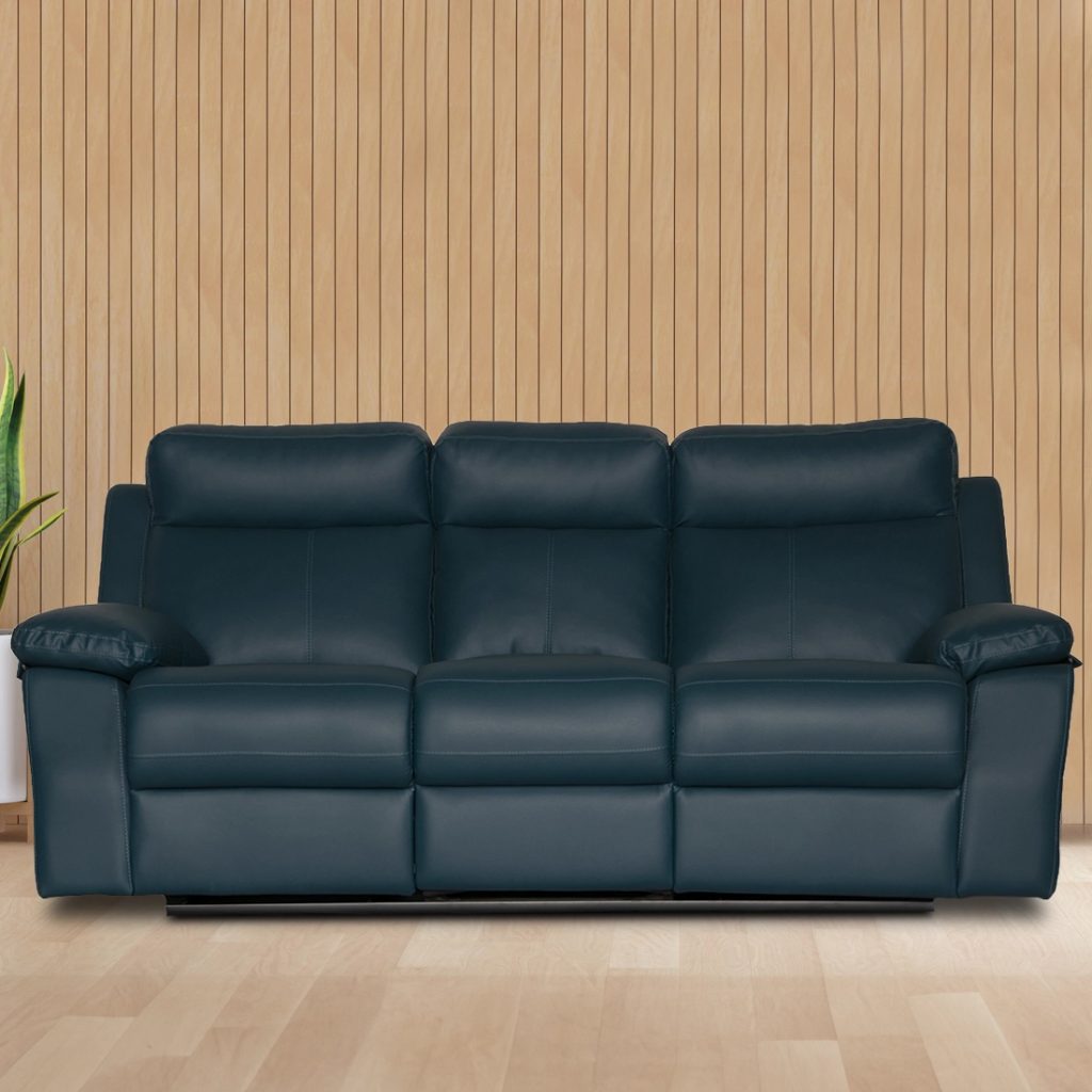Three Seater Recliner Sofa - Lazino, Recliner 3 seater sofa, recliner sofa, recliner chair, luxury recliner sofa, living room recliner, manual recliner sofa