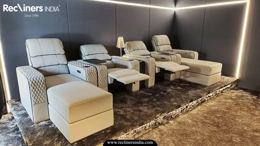 Home Theater Recliners with Loungers