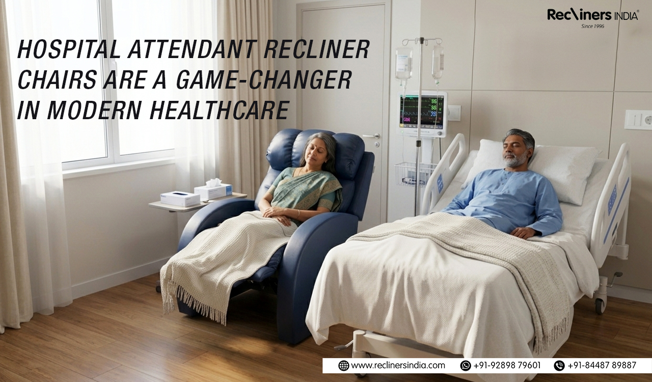 Hospital Attendant Recliner Chair, Recliners, Recliner Chair, Hospital Recliner Chair, Hospital Attendant Chair